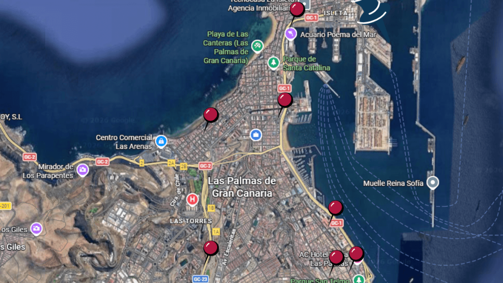 mapa agencias seo